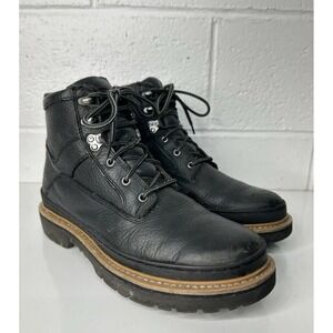 Chinook Workhorse II 6" Black Leather Soft‎ Toe Work Boots / Men's 12
